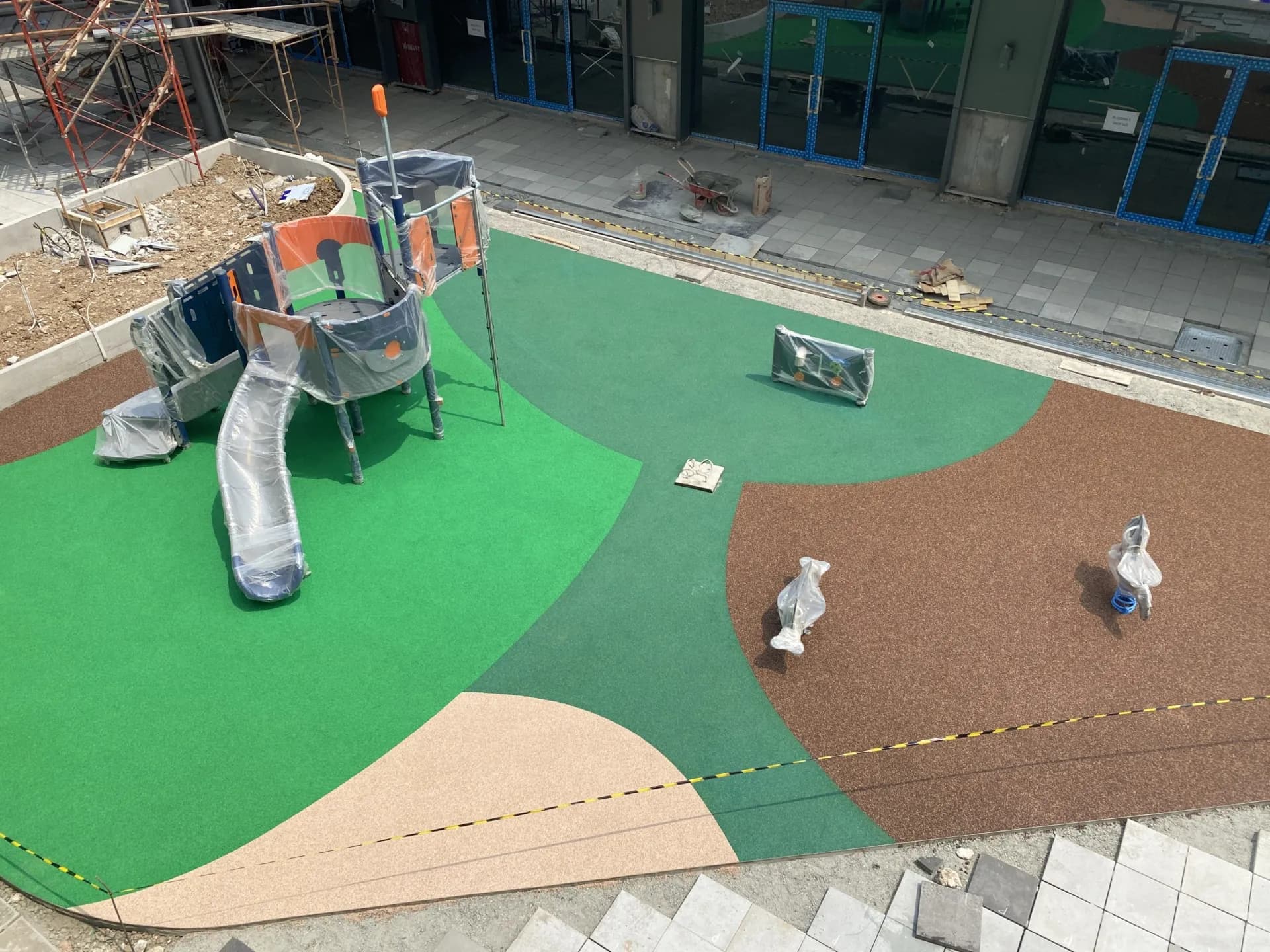 Playground Flooring Grand Outlet Mall, Karawang